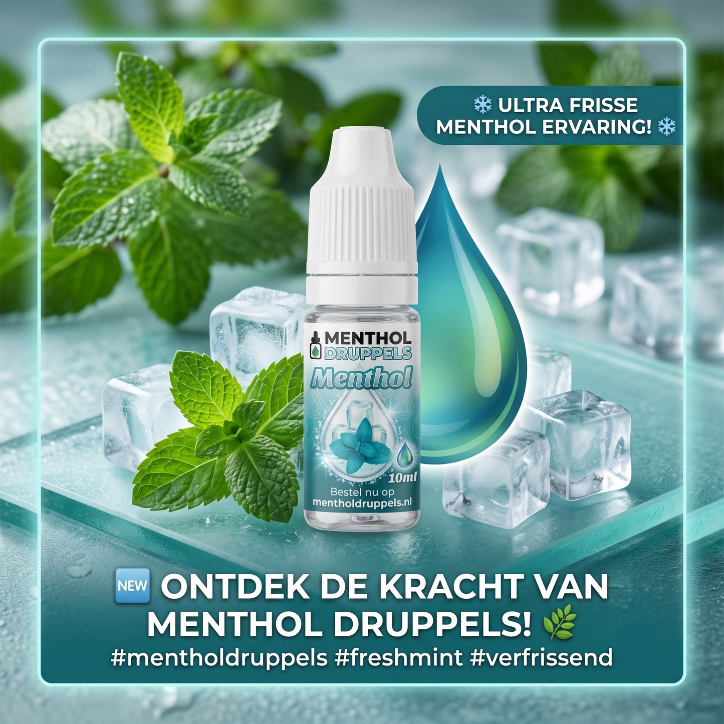 Menthol Druppels Aroma